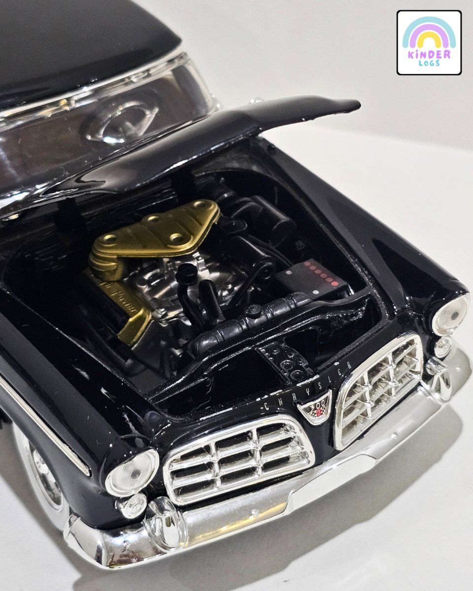 1:18 Maisto 1956 Chrysler 300B - Black Color (Pre - Owned) - Kinder Logs