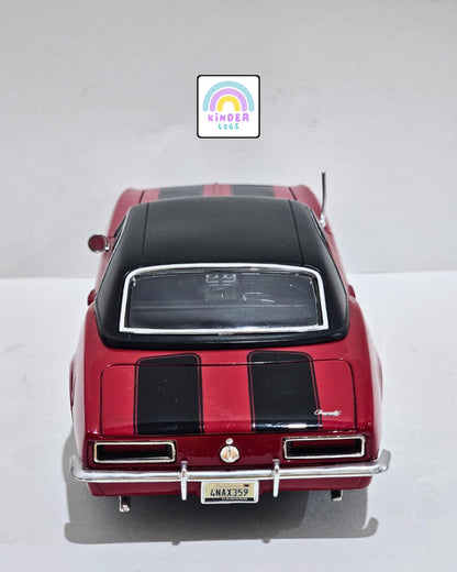 1:18 Maisto 1967 Chevrolet Camaro Z/28 - Red Color (Pre - Owned) - Kinder Logs