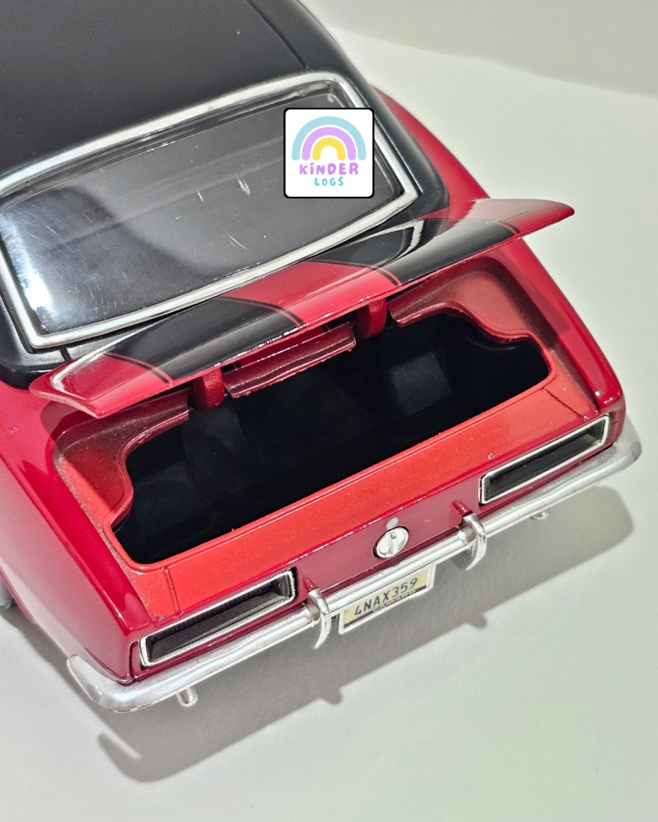 1:18 Maisto 1967 Chevrolet Camaro Z/28 - Red Color (Pre - Owned) - Kinder Logs