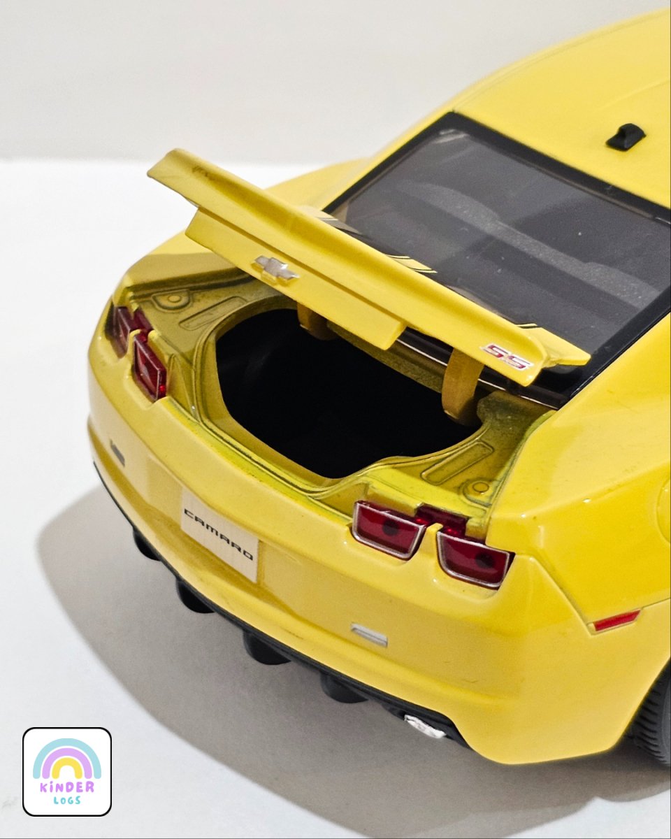 1:18 Maisto Chevrolet Camaro SS Bumblebee - Yellow Color (Pre - Owned) - Kinder Logs