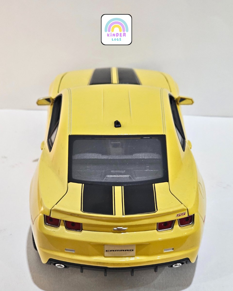 1:18 Maisto Chevrolet Camaro SS Bumblebee - Yellow Color (Pre - Owned) - Kinder Logs