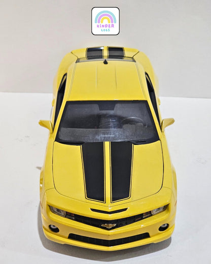 1:18 Maisto Chevrolet Camaro SS Bumblebee - Yellow Color (Pre - Owned) - Kinder Logs