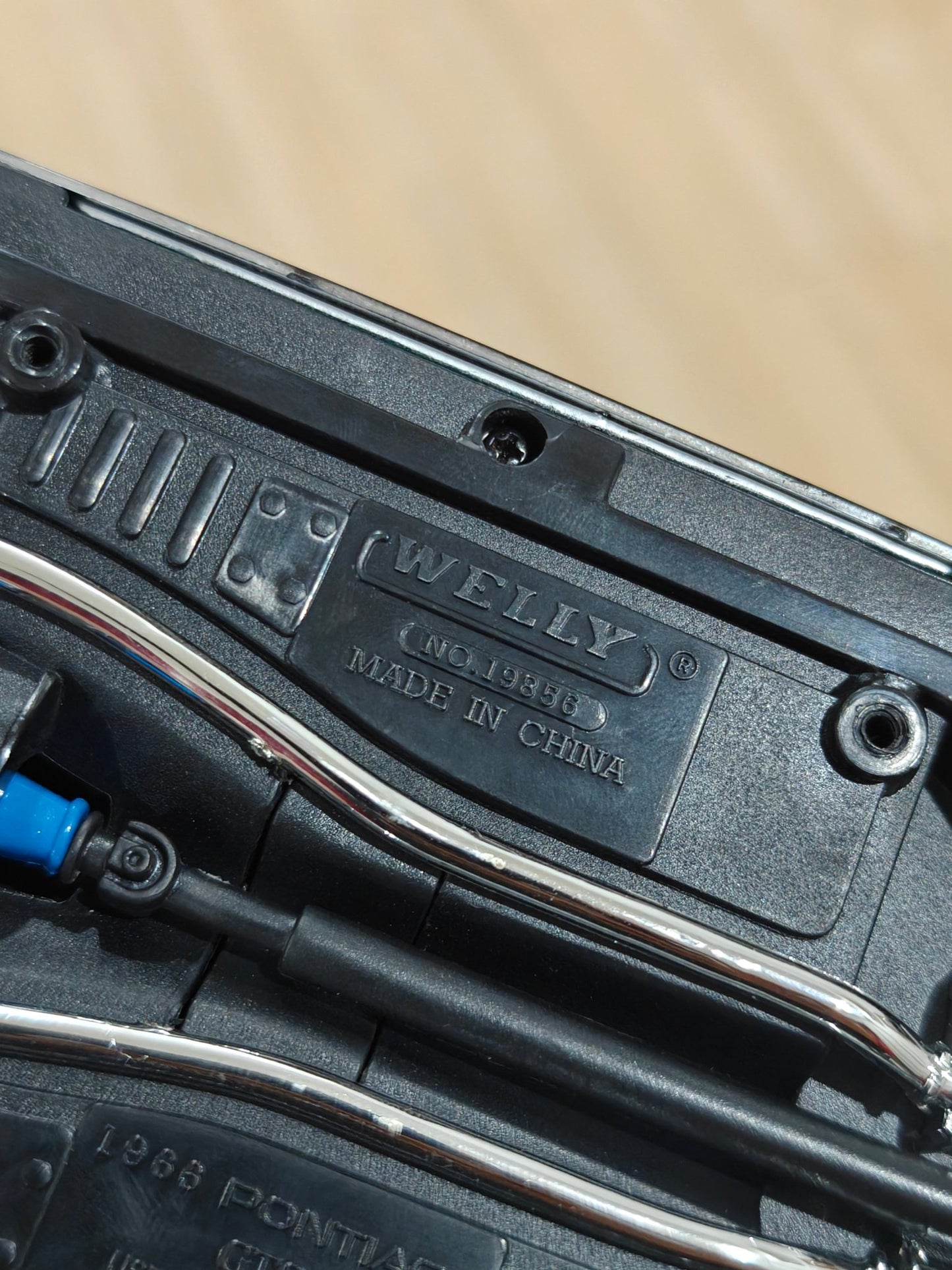 1:18 Welly 1966 Pontiac GTO (Pre - Owned) - Kinder Logs