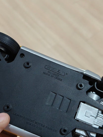 1:18 Welly Lamborghini Miura P400 SV - Yellow Color (Pre - Owned) - Kinder Logs