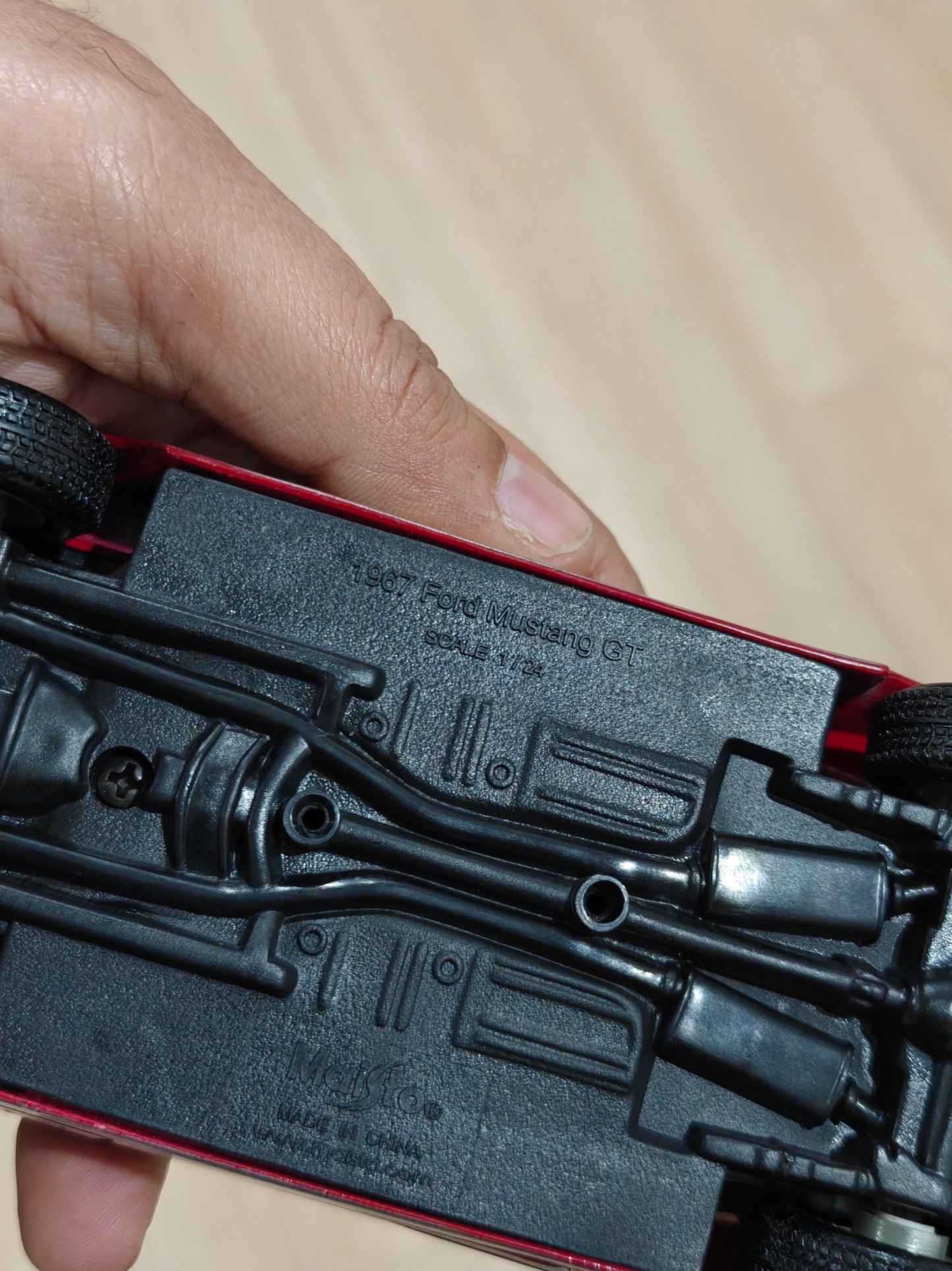 1:24 Maisto 1967 Ford Mustang GT (Pre - Owned) - Kinder Logs