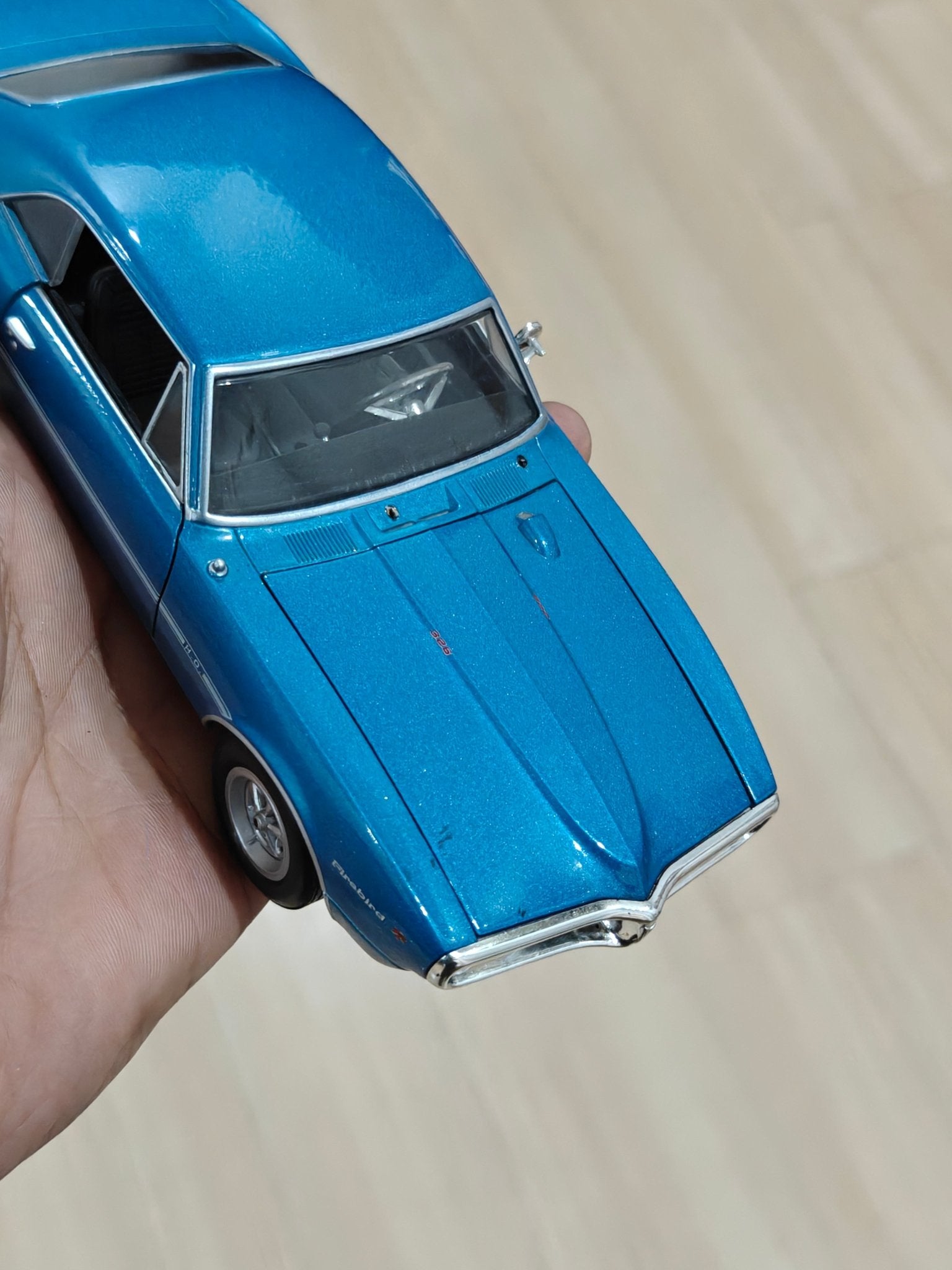 1:24 Welly 1967 Pontiac Firebird (Pre - Owned) - Kinder Logs