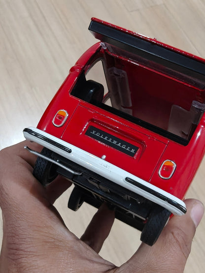 1:24 Welly 1972 Volkswagen Type 2 Bus (Pre - Owned) - Kinder Logs