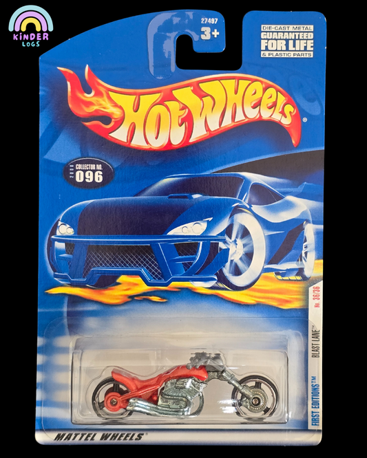 Hot Wheels Blast Lane Motorcycle - Collector No. 096