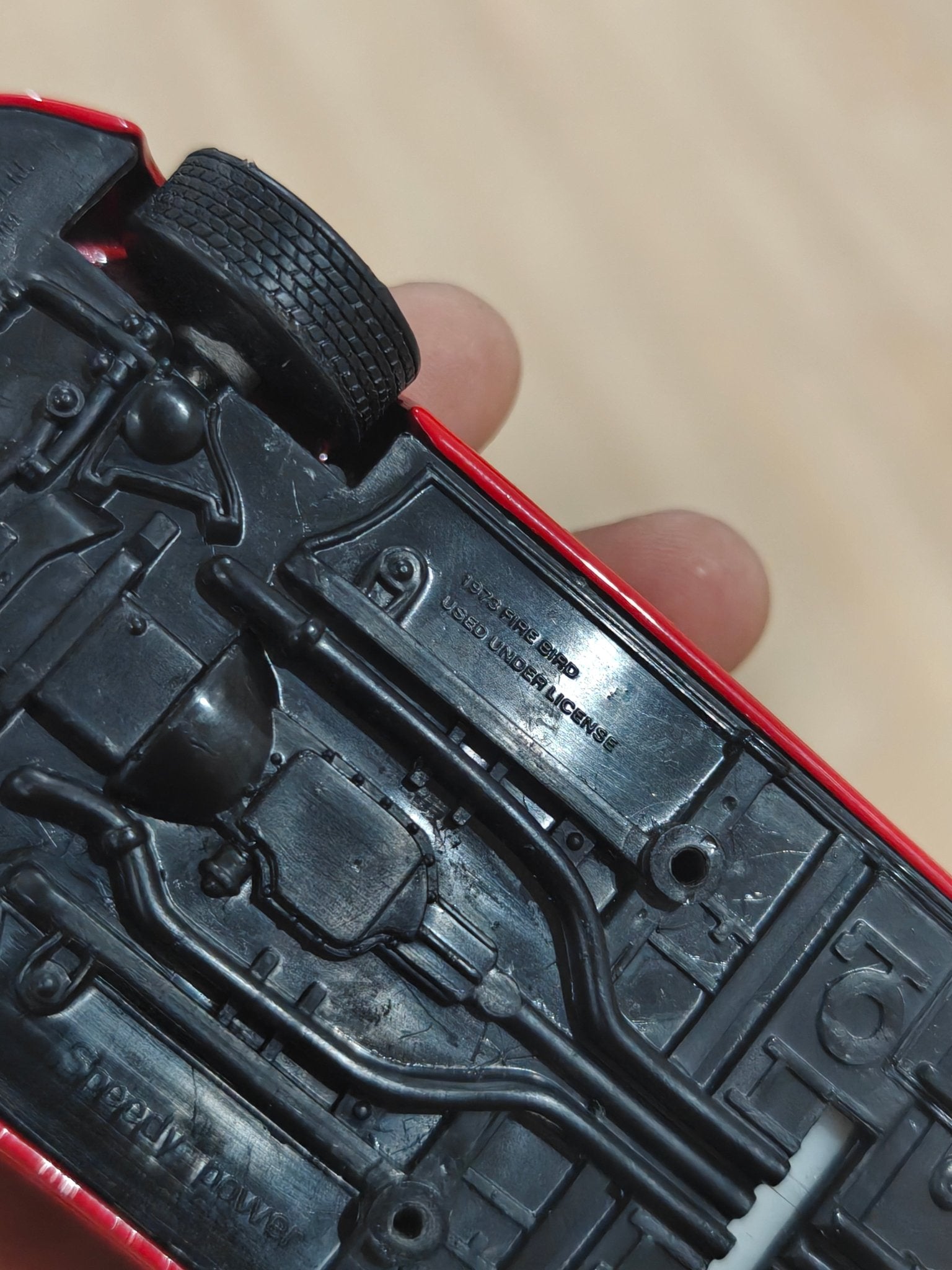 1:32 New - Ray 1973 Pontiac Firebird (Pre - Owned) - Kinder Logs