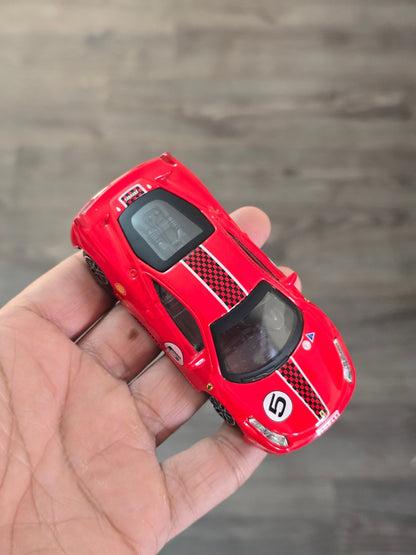 1:43 Bburago Ferrari 458 Challenge - Red (Uncarded - New) - Kinder Logs