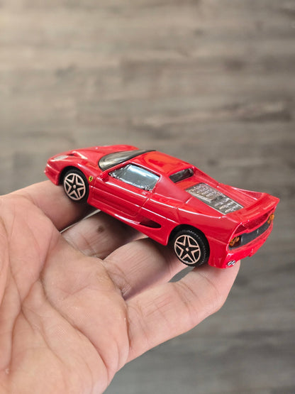 1:43 Bburago Ferrari F50 - Red (Uncarded - New) - Kinder Logs