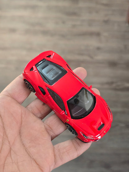 1:43 Bburago Ferrari F8 Tributo - Red (Uncarded - New) - Kinder Logs