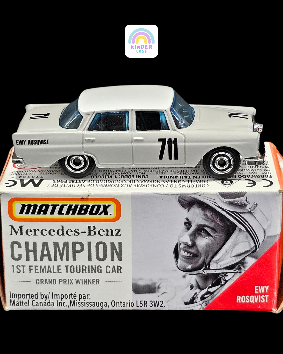 Matchbox Champion 1962 Mercedes Benz 220 SE Sedan