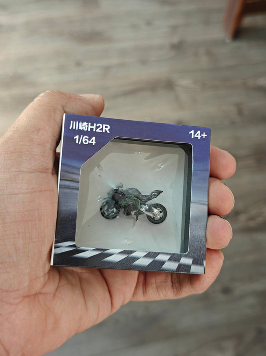 1:64 Kawasaki Ninja H2R Superbike Model (Sealed Box) - Kinder Logs