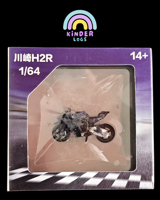 1:64 Kawasaki Ninja H2R Superbike Model (Sealed Box) - Kinder Logs