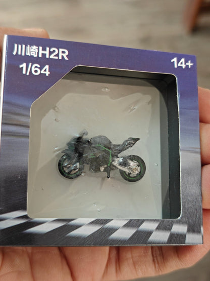 1:64 Kawasaki Ninja H2R Superbike Model (Sealed Box) - Kinder Logs