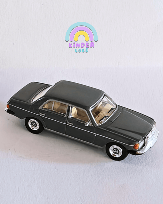 1:87 Schuco Mercedes - Benz W123 Sedan - Grey (Uncarded) - Kinder Logs