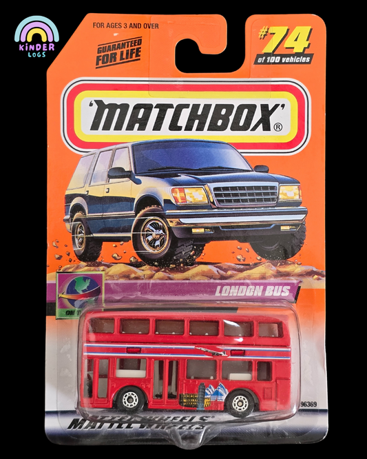 Matchbox London Bus - Rare Old Card