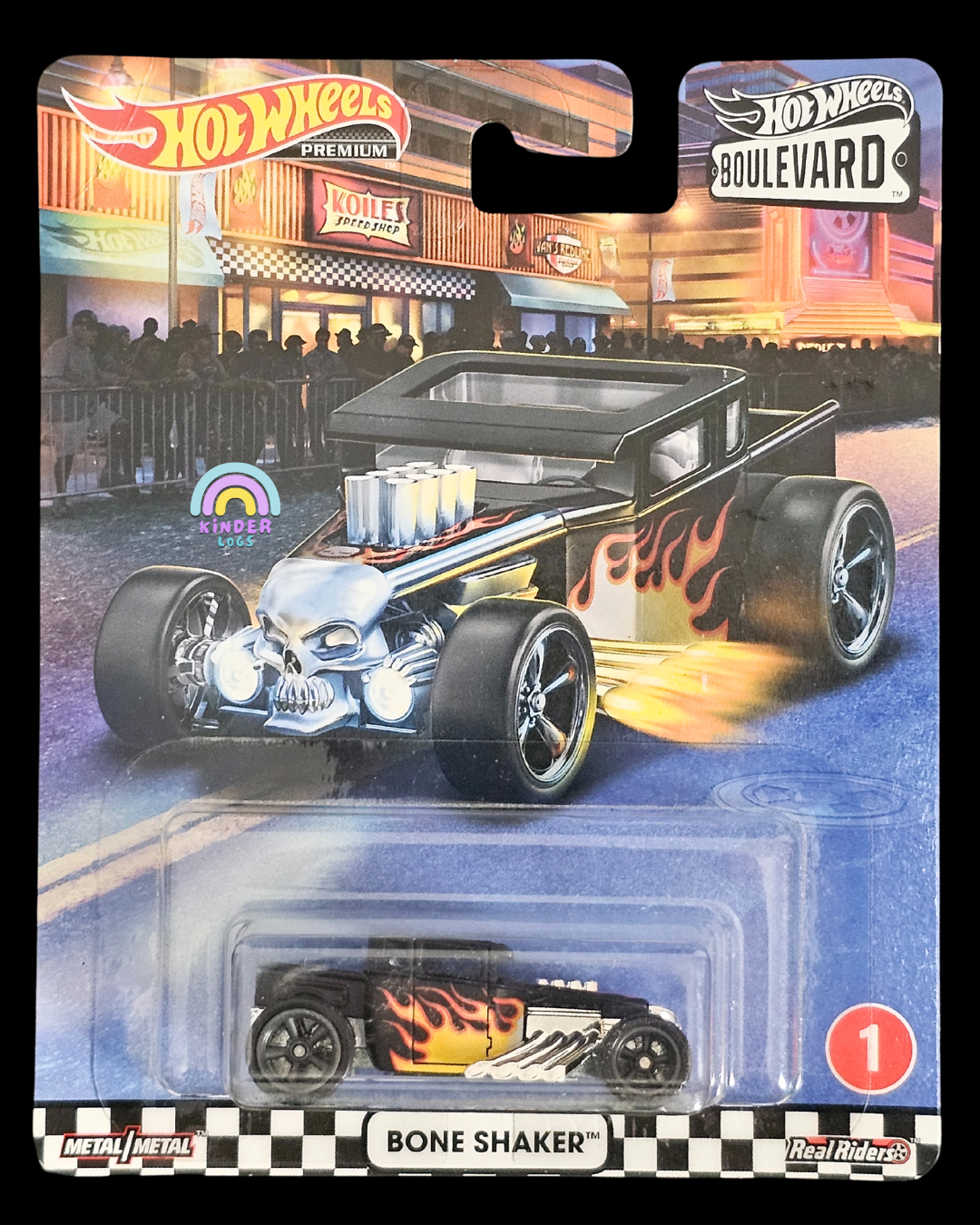 Premium Hot Wheels Bone Shaker - HW Boulevard