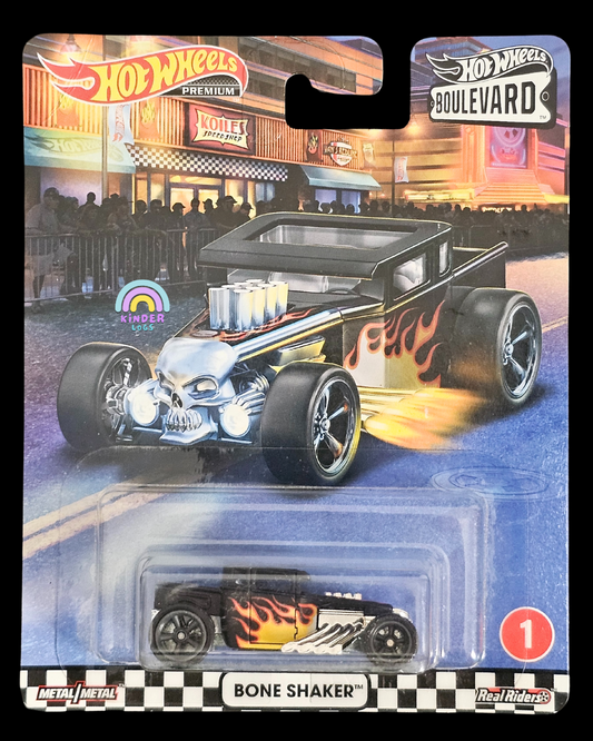 Premium Hot Wheels Bone Shaker - HW Boulevard