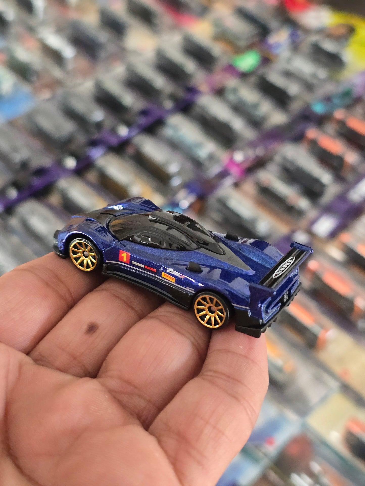 Hot Wheels Pagani Zonda R - Blue (Uncarded)