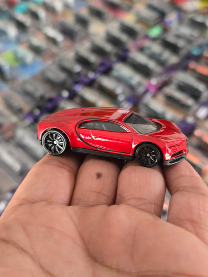 Hot Wheels 2016 Bugatti Chiron - Red (Uncarded)