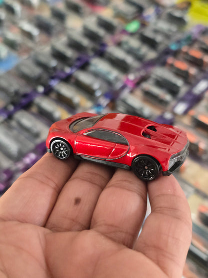 Hot Wheels 2016 Bugatti Chiron - Red (Uncarded)