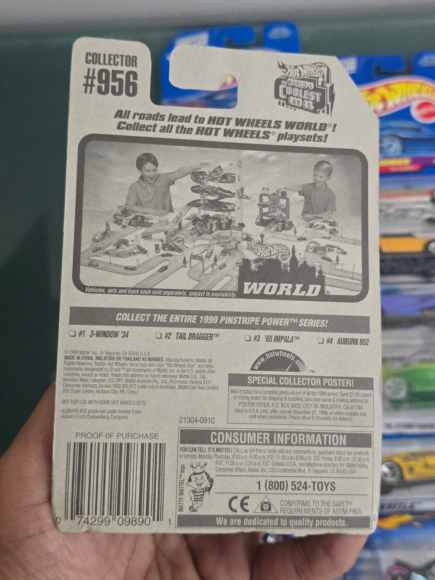 Hot Wheels Auburn 852 - Pinstripe Power Series