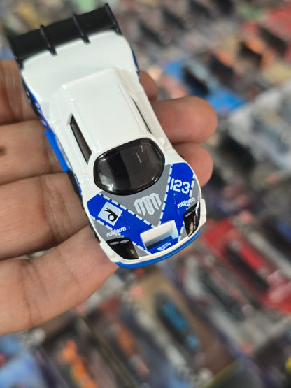 Hot Wheels Mad Mike Drift Attack - White (Uncarded)