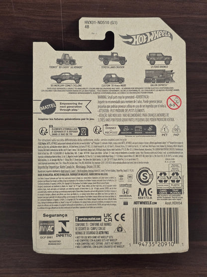56th Anniversary Hot Wheels Toyota Land Cruiser (2023 Imported Card)