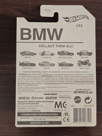 Hot Wheels BMW E36 M3 Race (2015 Imported Card)