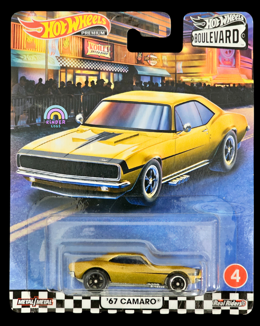 Premium Hot Wheels 1967 Chevrolet Camaro - Boulevard