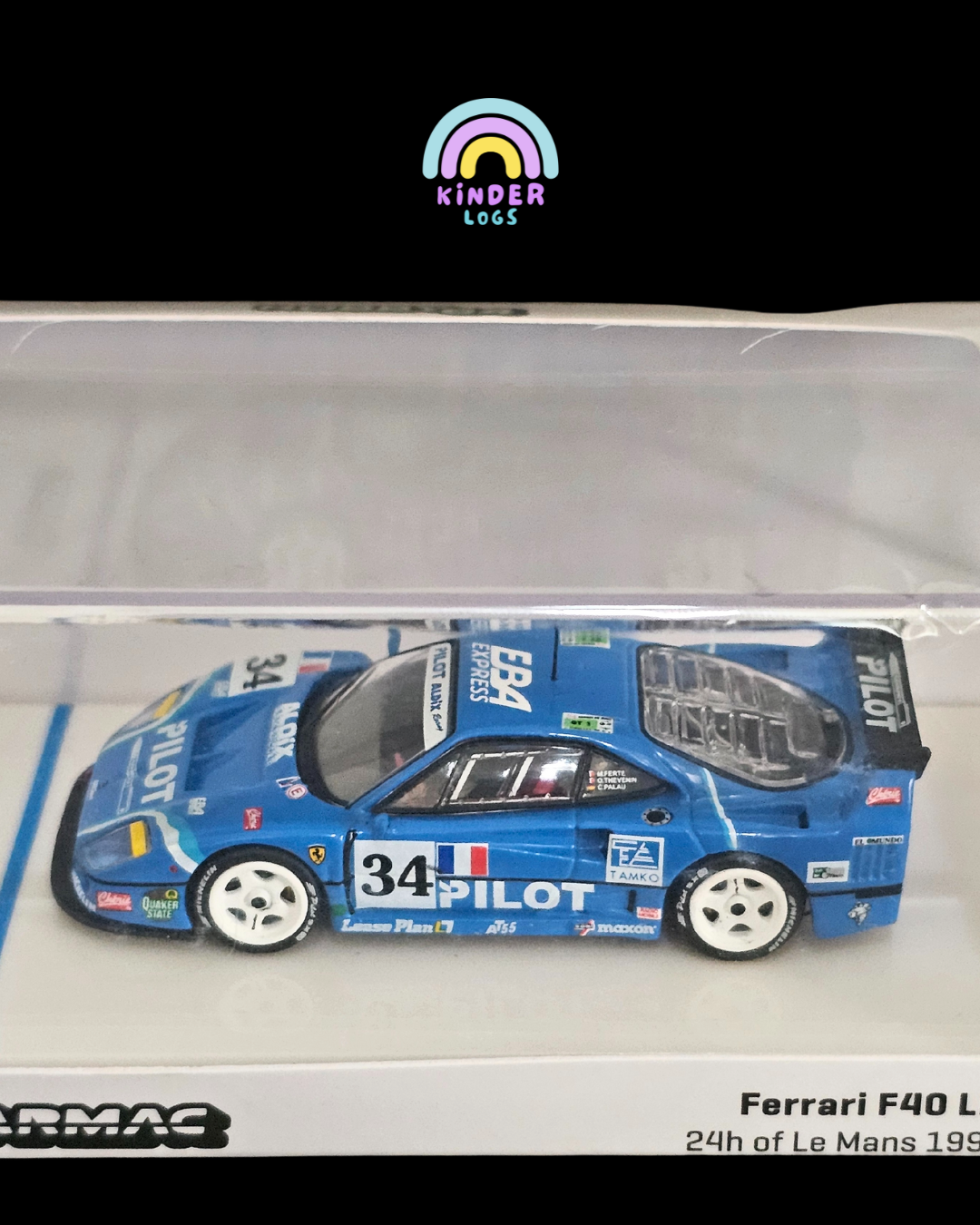 Tarmac Works IXO Ferrari F40 LM - 24h of Le Mans 1995