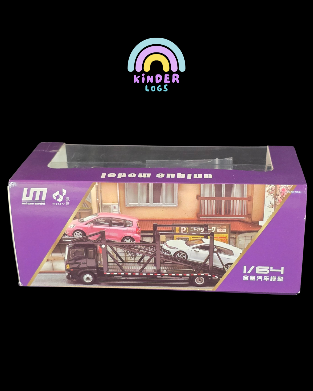 Unique Model x Tiny HKS HINO 500 Car Transporter (Pre-Owned)
