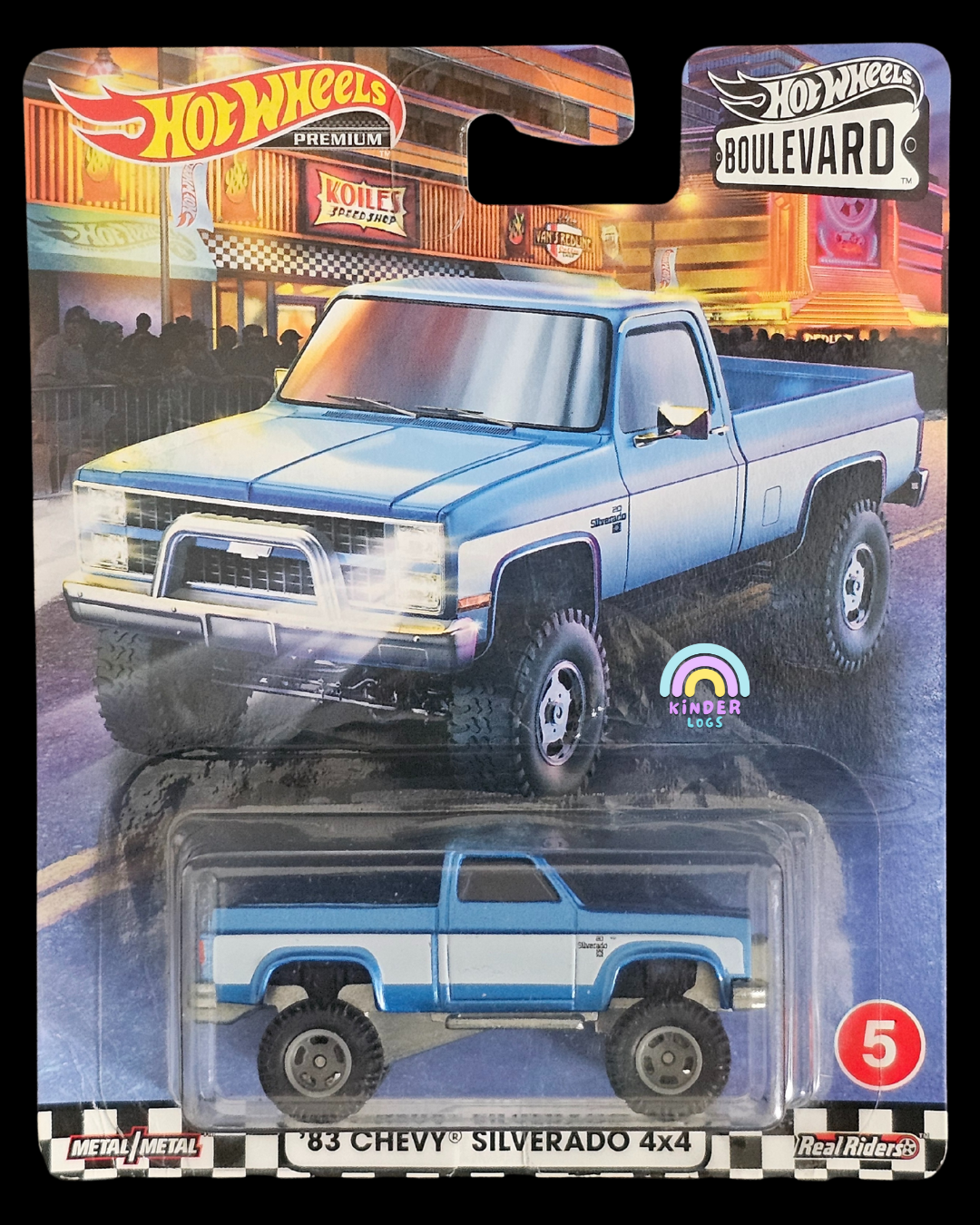 Premium Hot Wheels 1983 Chevy Silverado 4x4