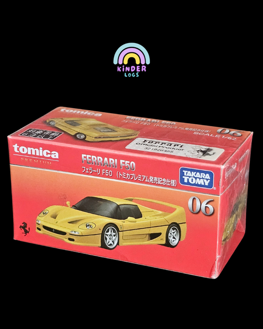 Tomica Ferrari F50 Supercar (No. 06)