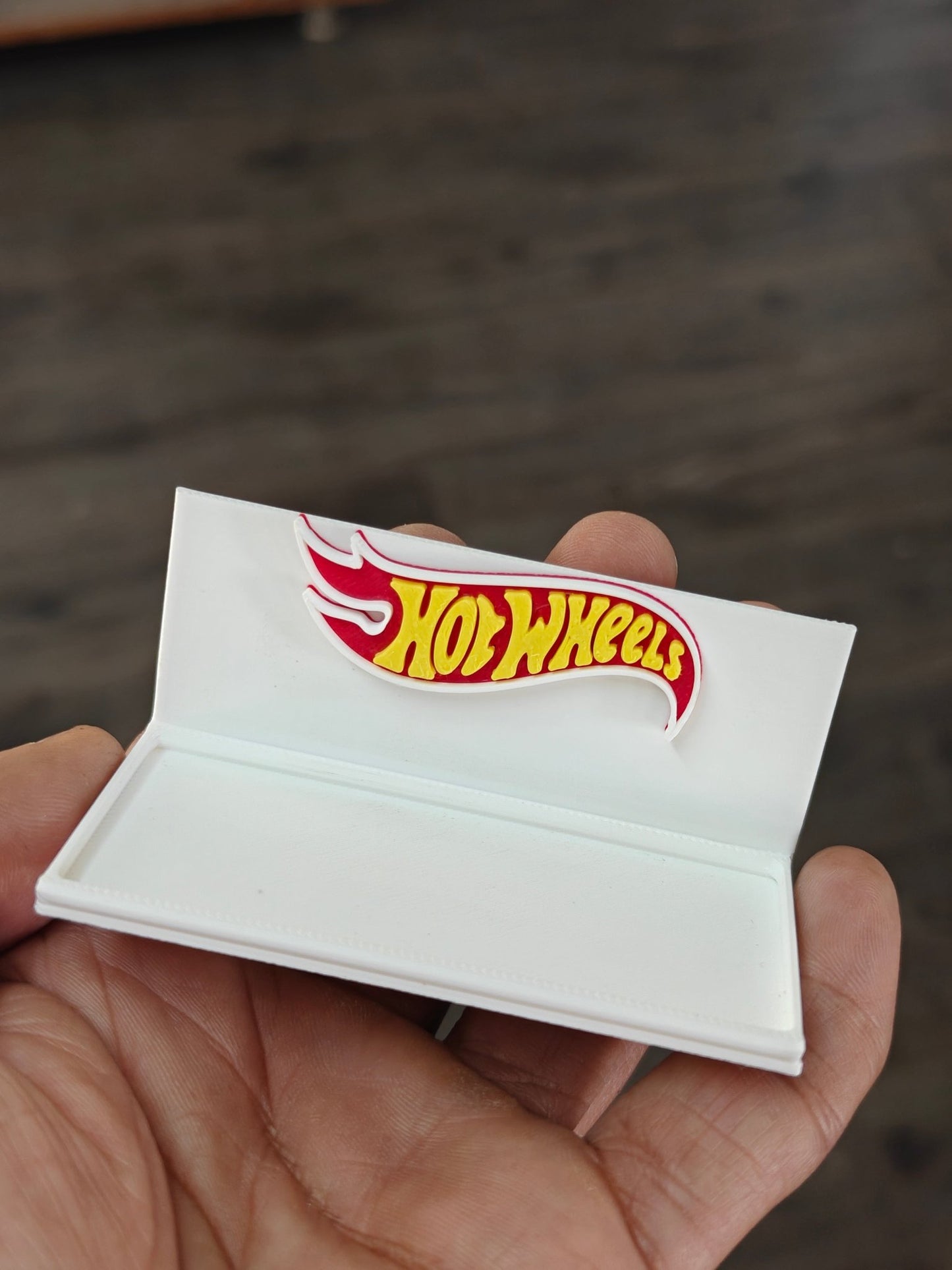 3D - Printed Hot Wheels Single Car Display - Kinder Logs