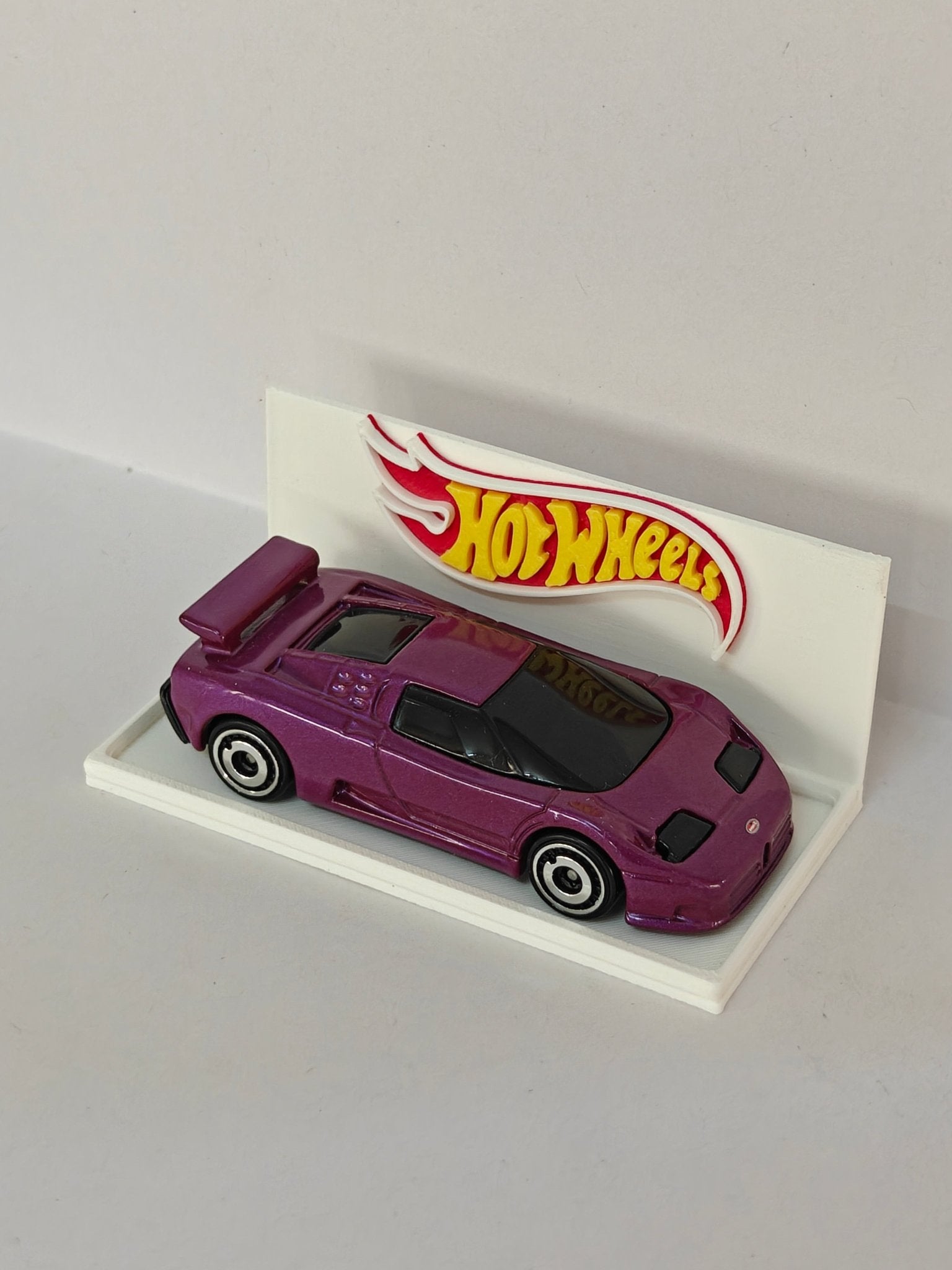 3D - Printed Hot Wheels Single Car Display - Kinder Logs