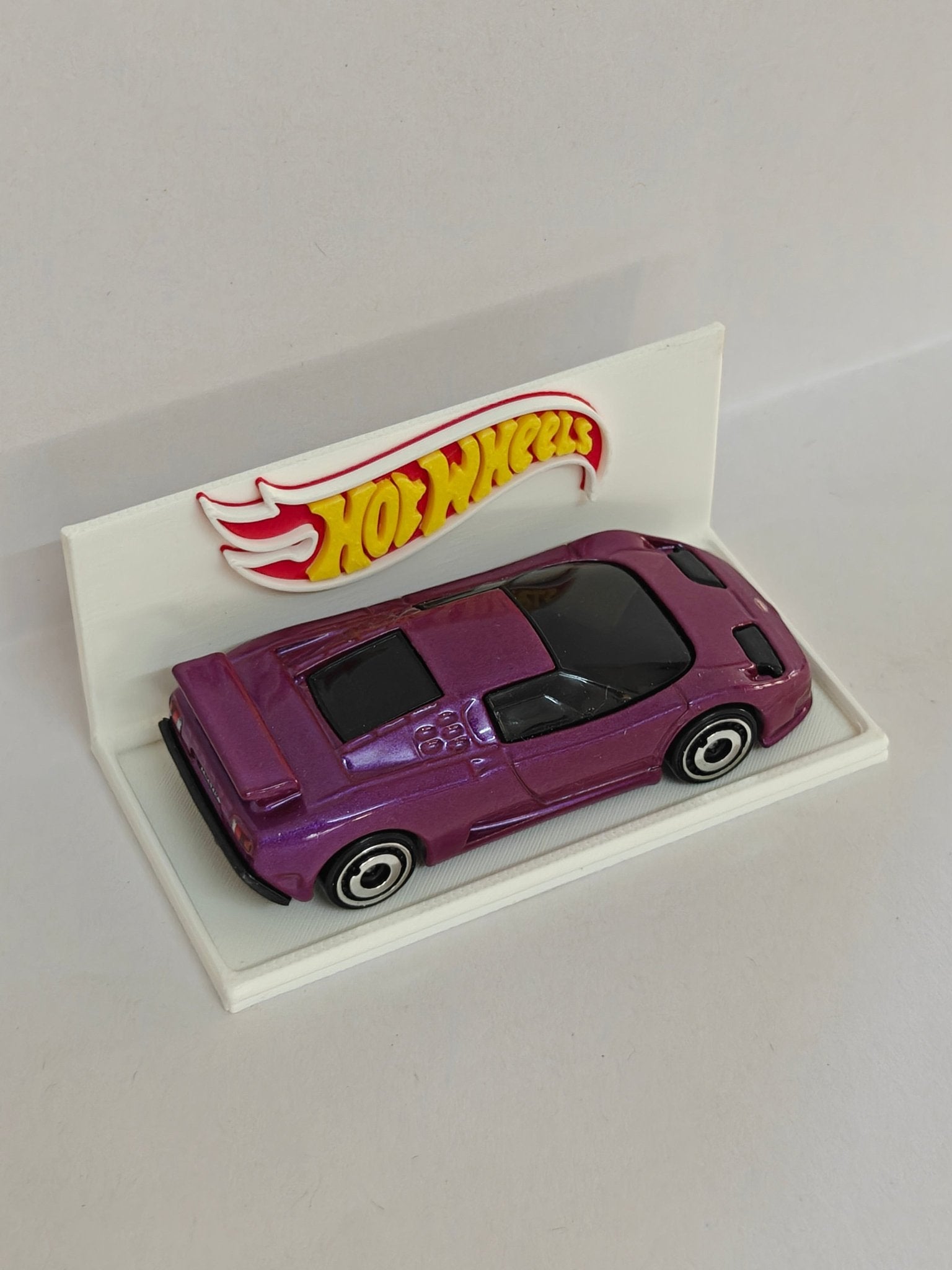 3D - Printed Hot Wheels Single Car Display - Kinder Logs