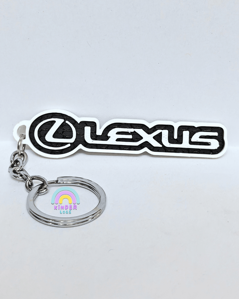 3D-Printed Lexus Logo Key Chain - Buy At Kinder Logs