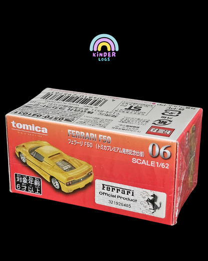 Tomica Ferrari F50 Supercar (No. 06)