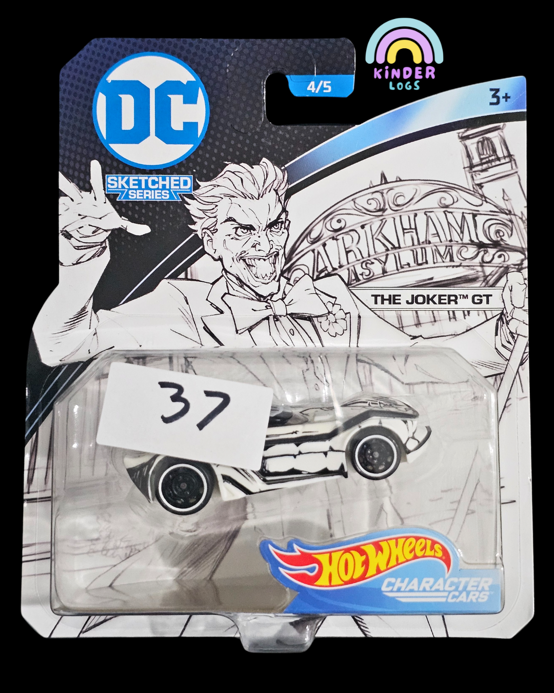 Hot Wheels Character Cars - DC Sketched Series - The Joker GT