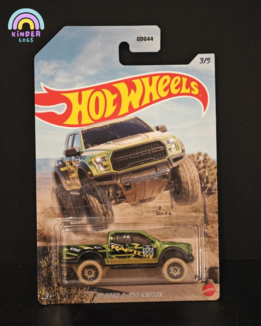 4x4 Hot Wheels 2017 Ford F150 Raptor - Kinder Logs
