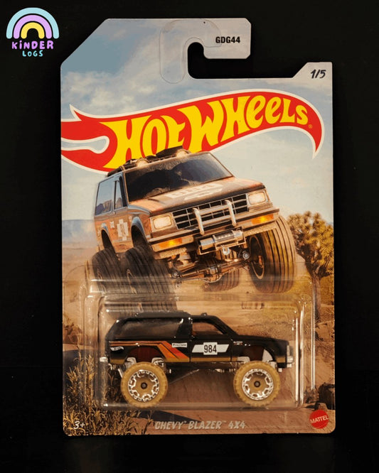 4x4 Hot Wheels Chevrolet Blazer SUV - Kinder Logs