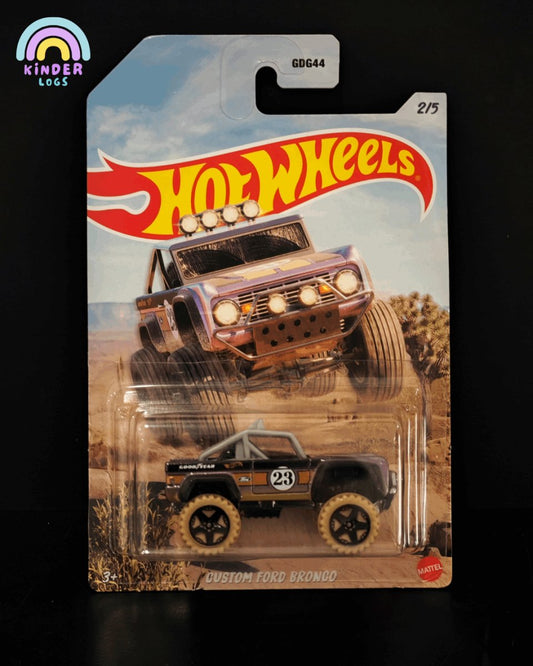 4x4 Hot Wheels Ford Bronco (Custom Model) - Kinder Logs