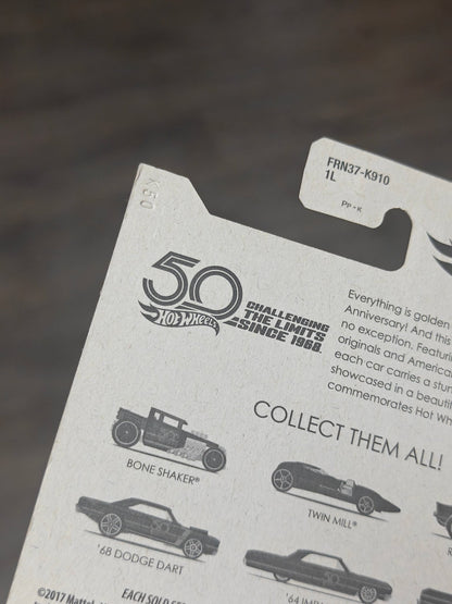 50th Anniversary Hot Wheels 1968 Dodge Dart (Imported) - Kinder Logs