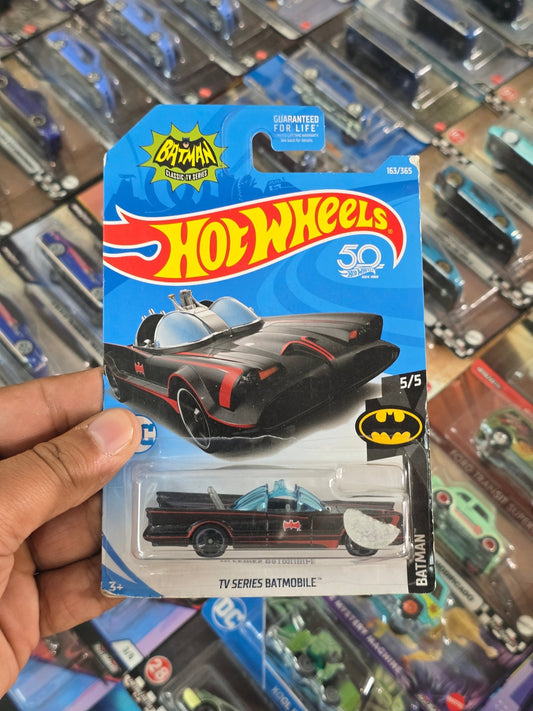 50th Anniversary Hot Wheels TV Series Batmobile - Kinder Logs