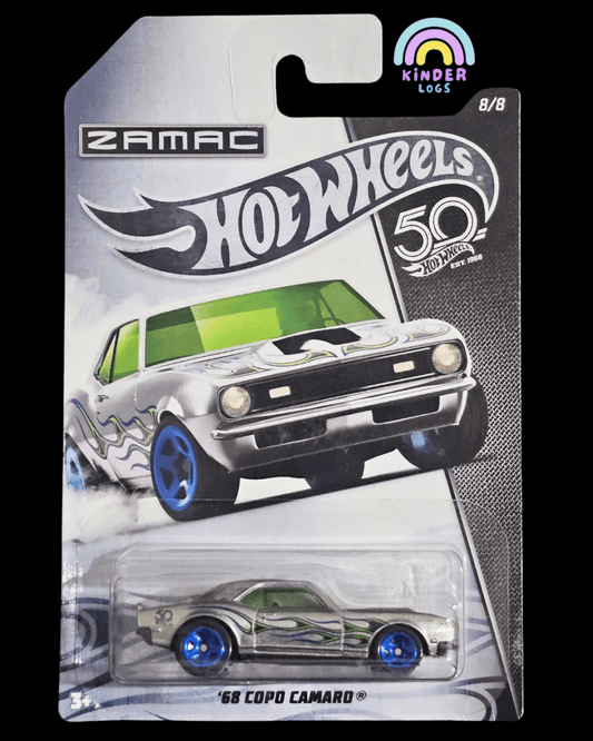 50th Anniversary Hot Wheels Zamac 1968 COPO Camaro - Kinder Logs