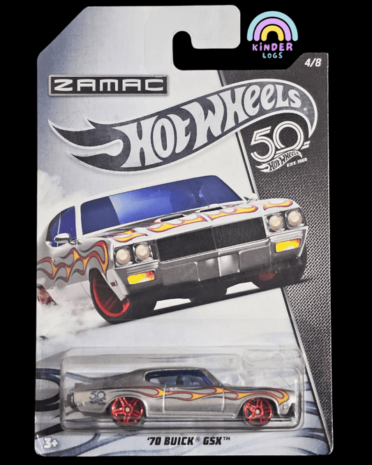 50th Anniversary Hot Wheels Zamac 1970 Buick GSX - Kinder Logs