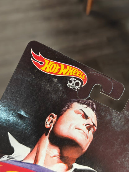50th Anniversary Premium Hot Wheels Haulin' Gas - DC Superman (Imported) - Kinder Logs
